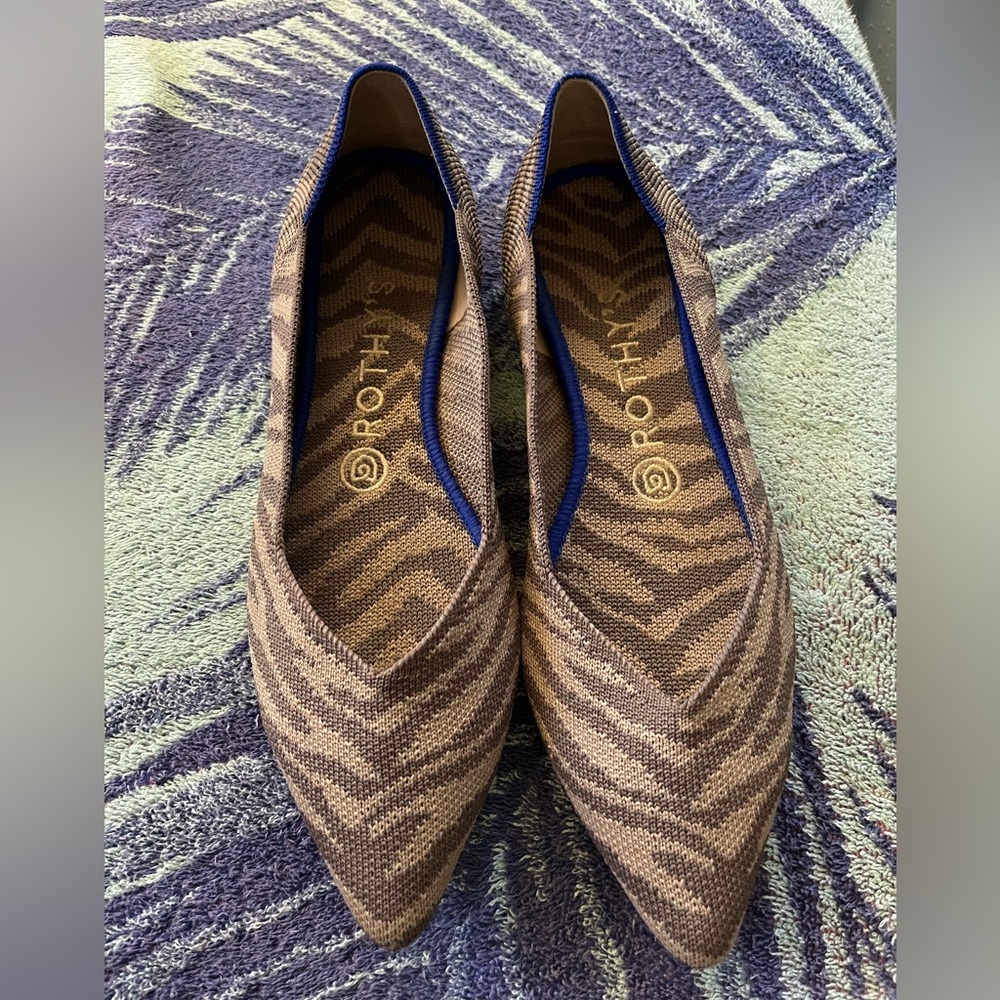 Rothy’s pointed flat